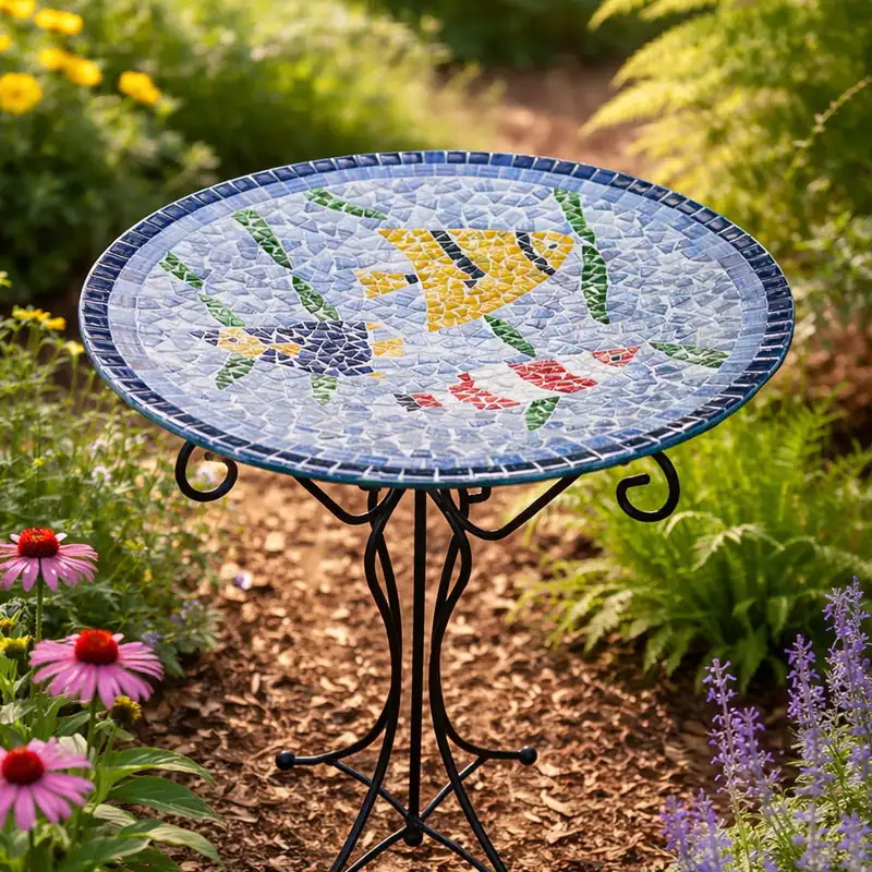 Find bird baths at Dambly's Garden Center